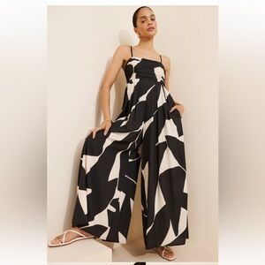 NWOT The Mabel Printed Jumpsuit XS